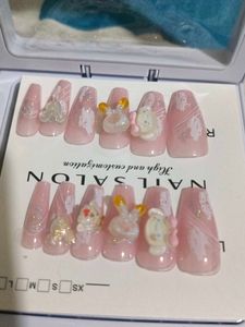 New Pink Nail Extensions 💗