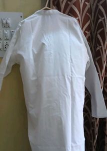 White Cotton Kurta