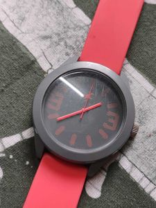 Pink Strap Watch