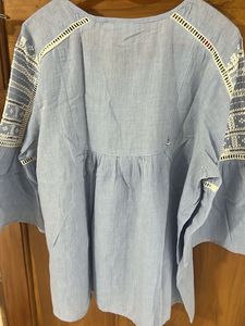 Gia Embroidered Tunic Top