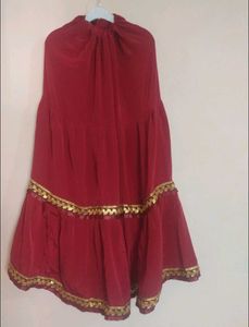 Beautiful Round Kurti With Lehenga Style Dress 💞