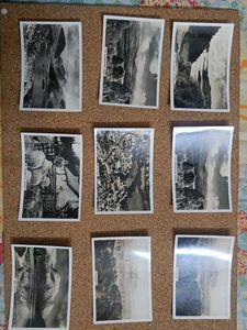 Vintage Landscape trading cards