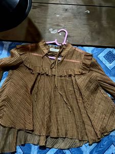 Ruffled Korean Top