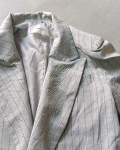 $ale/new duster striped long coat