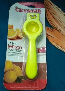2 in one Lemon Squeezer & Bottle Opener