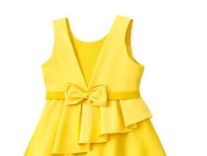 Adorable Yellow Party Dress