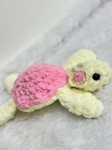 Crochet Turtle Plush