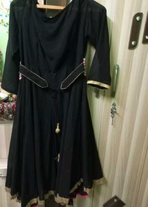Black Embellished One Piece