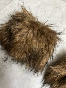 fur leg warmers