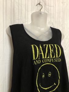 Dazed And Confused Black Sleeveless Top