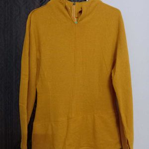 Mustard Wool Dress