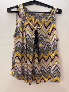 Patterned Tank Top