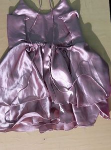 Short Satin Frock
