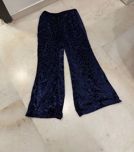 Velvet Flare Pants