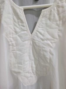 Offwhite Cold Shoulder Blouse