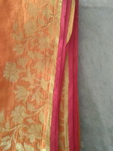 A Pattu Saree With Beautiful Border 😍😍
