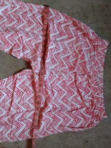 Pink Floral Kurta Set