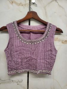 Ethnic Lavender Co Ord Set