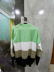 Striped Knit Sweater