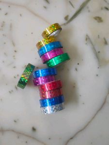 Colourful Tapes For Gifts And Decoration