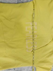 Fearless Yellow Hoodie Dress
