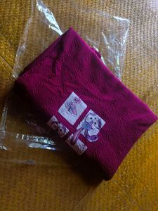 StellaLou Maroon Graphic Print Crewneck