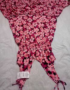 SHEIN BRAND Floral Printed Maxi Dress