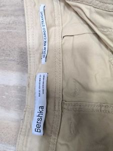 Beige Cargo Pants