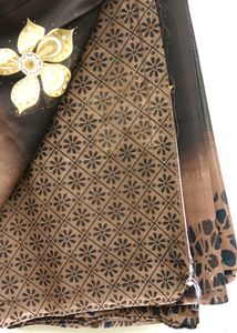 Elegant Brown Cotton Saree🤎💫