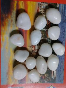 White Marble Stones For Fishtank