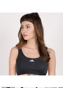 ADIDASNWTWomen Sports Lightly Padded Bra (Black)