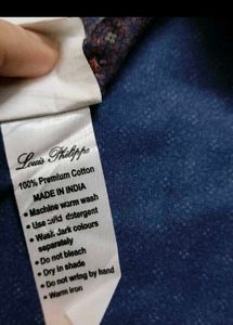 Louis Philippe Men Slimfit Stylish Patterned Shirt