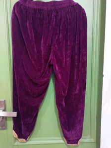 Stylish Velvet Palazzos