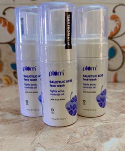 Plum Salicylic Acid Face Wash