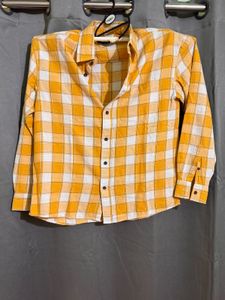 Checked Cotton Shirt