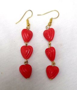 Red ♥️ Beautiful Bracelet And Earrings