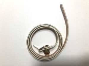 White-cream Coloured Belt