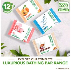 (Pack of 2) Organic Harvest Bathing Soap Bars