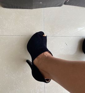 Pricedropped Black Suede Stelatoes