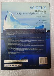 Qualitative Inorganic Analysis For The JEE