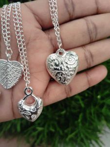 High Quality Heart Silver Pendant On Sale