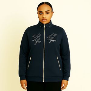 Navy Zip Up Jacket