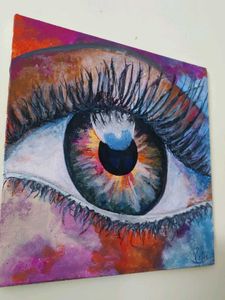 Beautiful Eye Canvas
