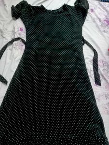 Black Polka Dot Dress