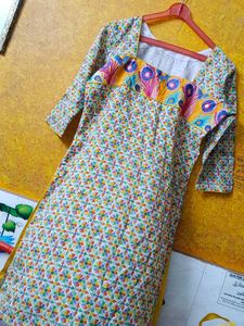 Colorful Printed Kurta