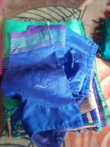 Jute Saree With Blouse
