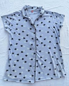 Cute Heart Print Home Shirt
