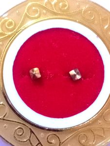 Small Earrings In Gold Colour (Studs)