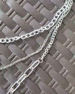 Silver Layered Chain
