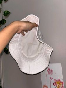 White Bucket Hat